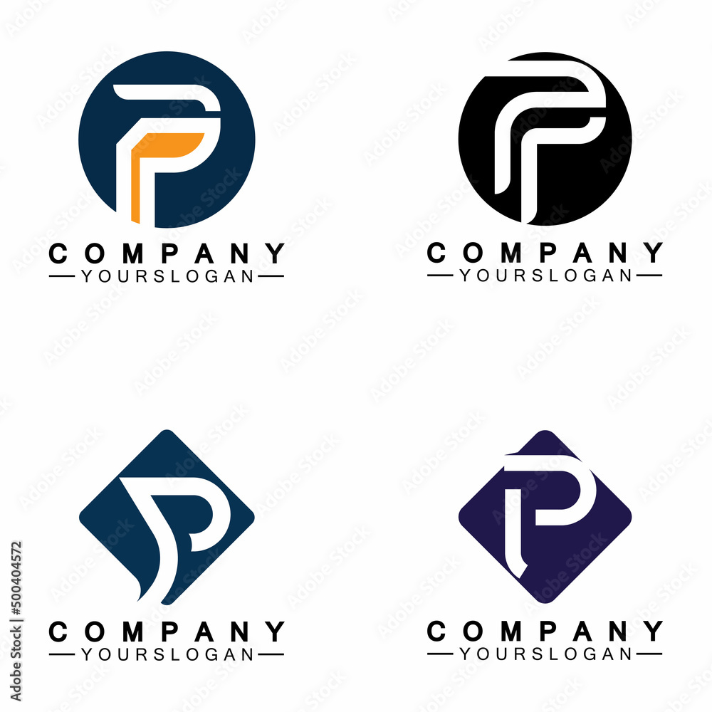 Letter P logo icon design vector, alphabet logo template Letter P logo icon design vector, alphabet logo template