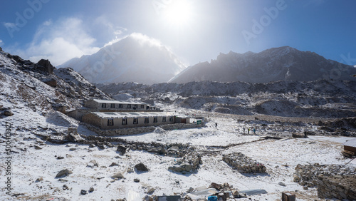 The last village before reaching Everest Base Camp photo