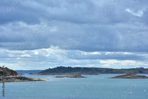 Seascape at "ile grande" in Brittany France