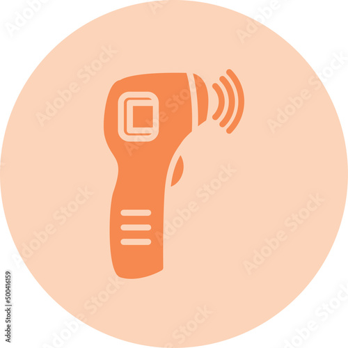 Thermometer Gun Icon