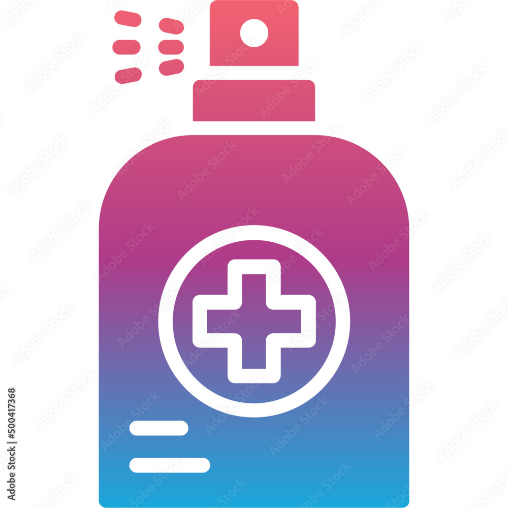 Fototapeta premium Sanitizer Icon