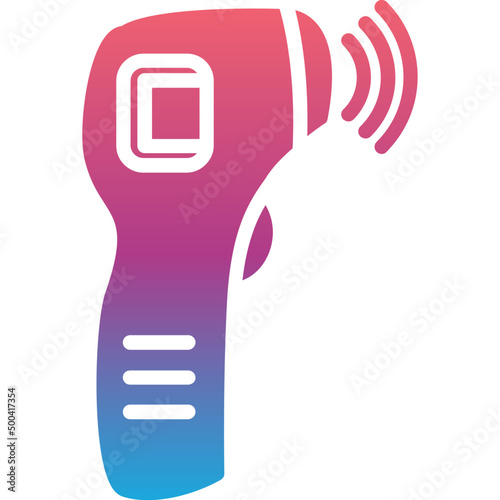 Thermometer Gun Icon