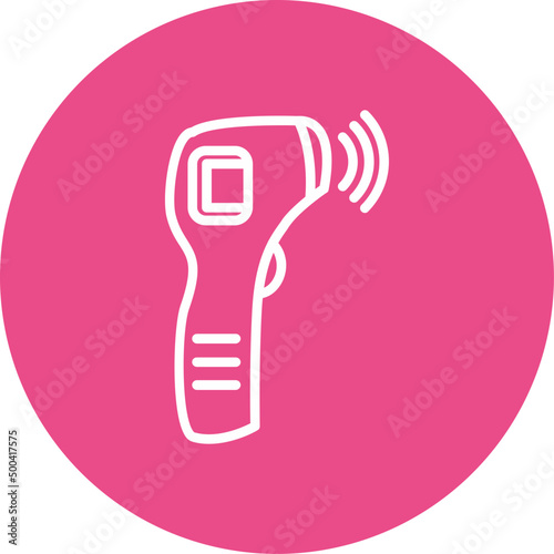 Thermometer Gun Icon