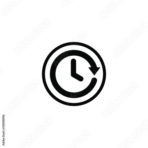 Slika na platnu The passage of time in a circular diameter