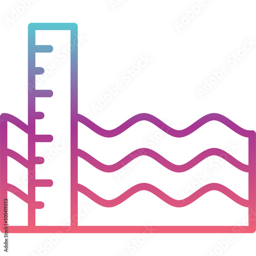 Sea level Icon