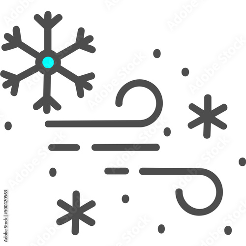 Snow Storm  Icon