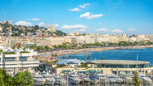 The city of Cannes on the French Riviera photo