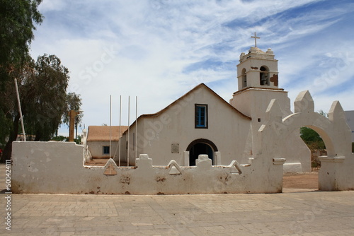 Landscapes in the town of San Pedro de Atacama and its surroundings photo