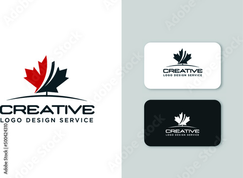 Maple leaf logo