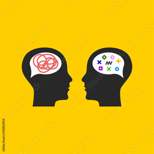 Neurodiversity, differences of thinking icon