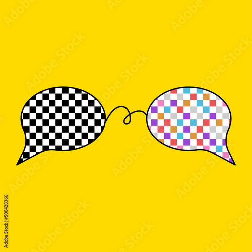 Psychotherapy icon, concept help of psychologist