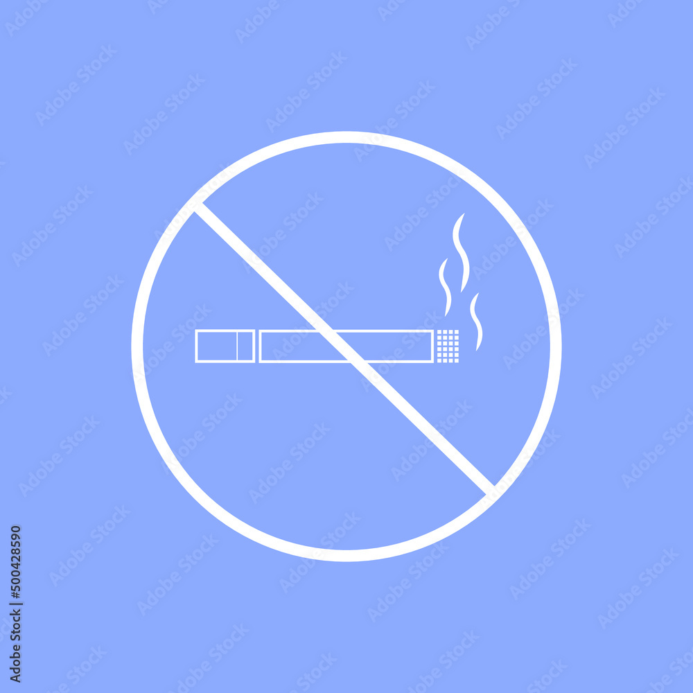 No smoking sign icon. Available to editing and drawing. EPS 10 No smoking sign icon. Available to editing and drawing. EPS 10