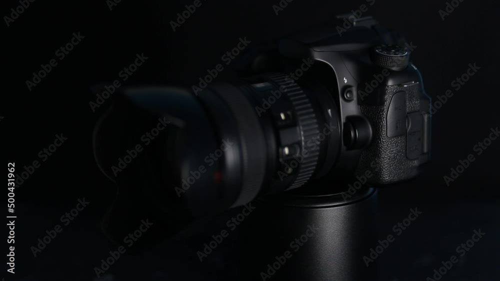 camara reflex presentacion de nuevo producto fotografico 