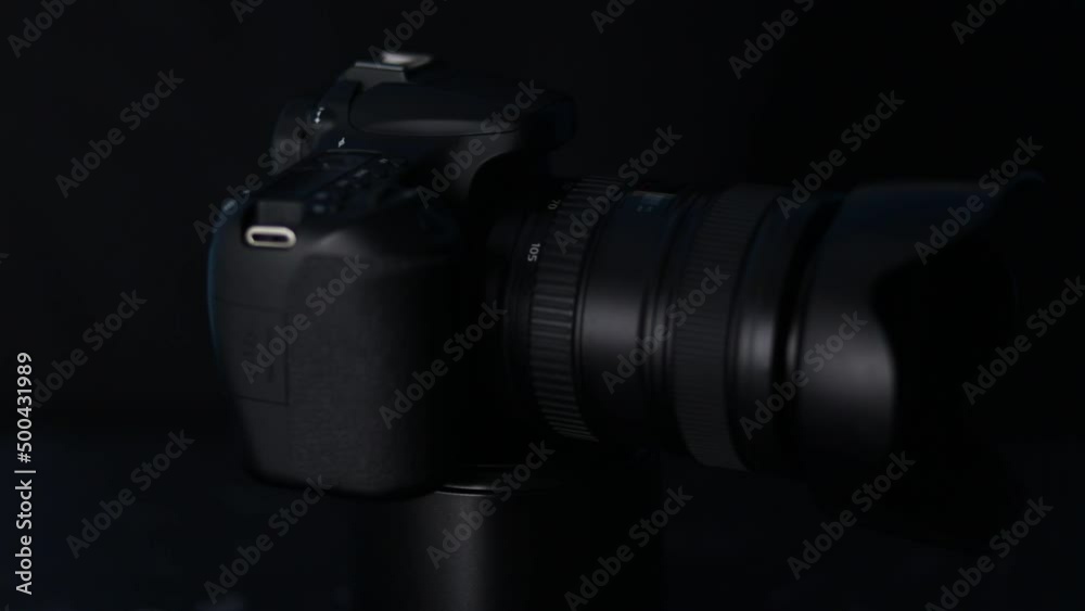 camara reflex presentacion de nuevo producto fotografico 