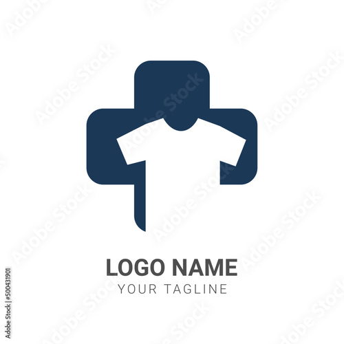 Clinic Logo Creative. Health Logo Design Idea Inspiration