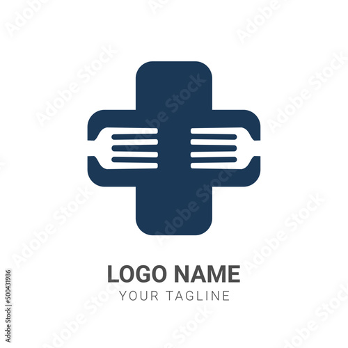 Clinic Logo Creative. Health Logo Design Idea Inspiration