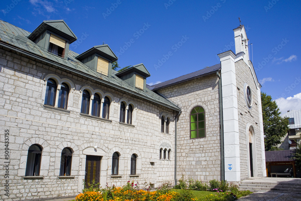 Church of St. Anthony of Padua in Cetinje, Montenegro