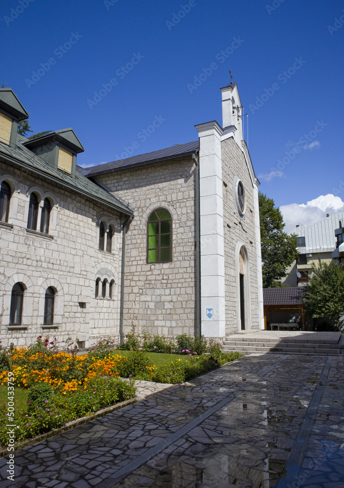 Church of St. Anthony of Padua in Cetinje, Montenegro