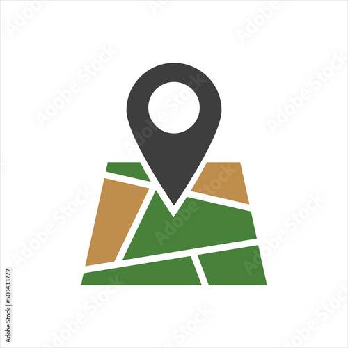 Free Download Pin icon vector. Location sign isolated on white background. Navigation map. search concept. Flat style for graphic design - GFXLoad