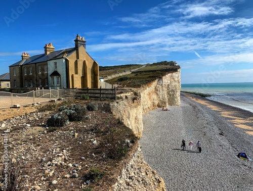 building on the beach