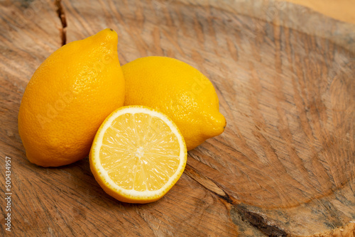 Ripe And Fresh Fruit, Yellow Lemon - Citrus Meyeri photo