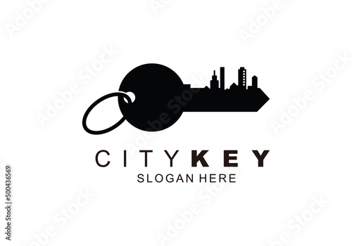 keys City Town Logo Template (ID: 500436569)