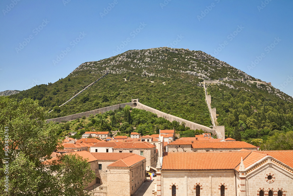 Festung Koruna, Ston, Kroatien