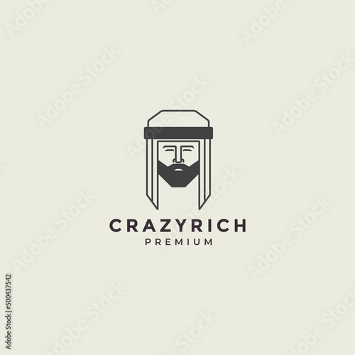 rich men logo minimal