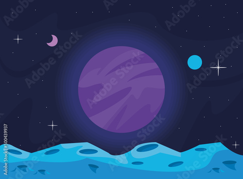 planets space outer