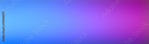 Wide creative wallpaper or design art work light blue. Glow blurred texture dark orchid purple. Colorful abstract background.