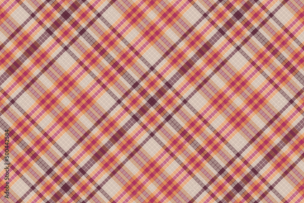 Tartan plaid pattern with texture and summer color.