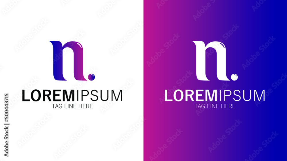 Letter N Web Logo Design Concept for Company Business Corporates Black and White theme Vector EPS files Letter N Web Logo Design Concept for Company Business Corporates Black and White theme Vector EPS files