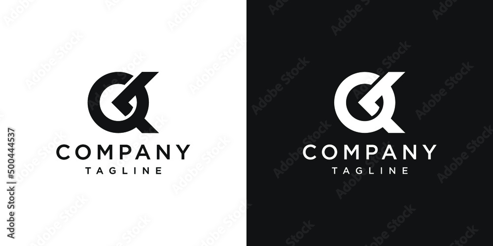 Creative Letter OK Monogram Logo Design Icon Template White and Black Background - obrazy, fototapety, plakaty 
