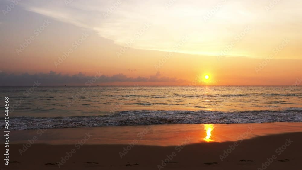 beach sea sand and sunset
