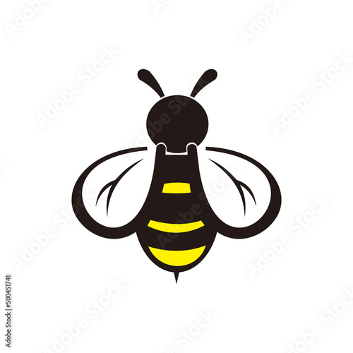 Wallpaper Mural Bee logo vector illustrtion symbol Torontodigital.ca