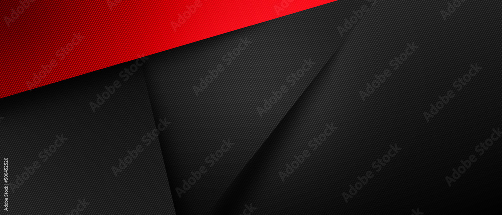 Abstract red metallic space design modern luxury futuristic background