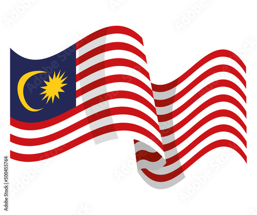 malaysia flag waving