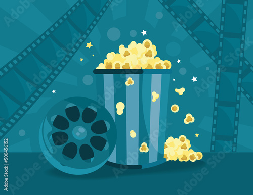 popcorn and reel film