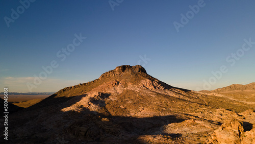 sunset in the mountains