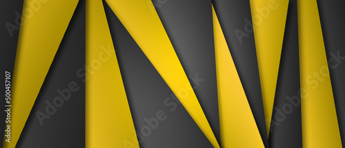 Wallpaper Mural Abstract yellow metallic space design modern luxury futuristic background Torontodigital.ca