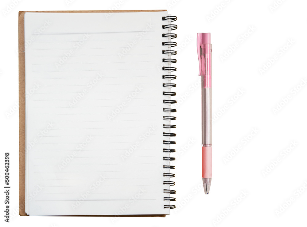 spiral notebook isolated on white spiral notebook isolated on white