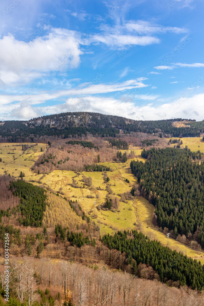 Frühlingswanderung durch den Thüringer Wald bei Floh-Seligenthal - Thüringen - Deutschland