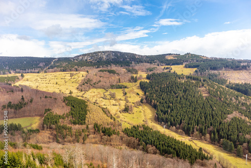 Frühlingswanderung durch den Thüringer Wald bei Floh-Seligenthal - Thüringen - Deutschland