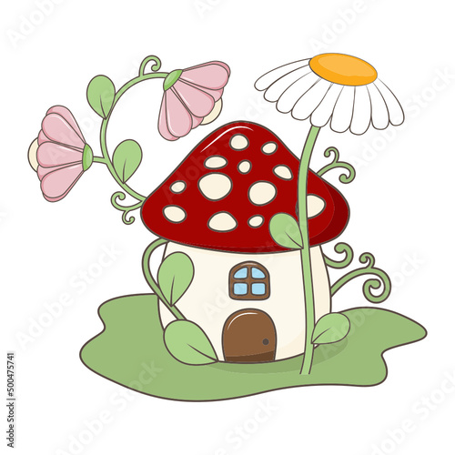 mushroom house