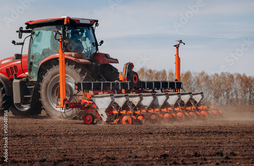 Konstfotografi Spring sowing season