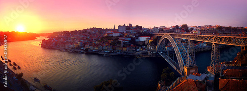 Porto - Portugal - Old Town at Sunset