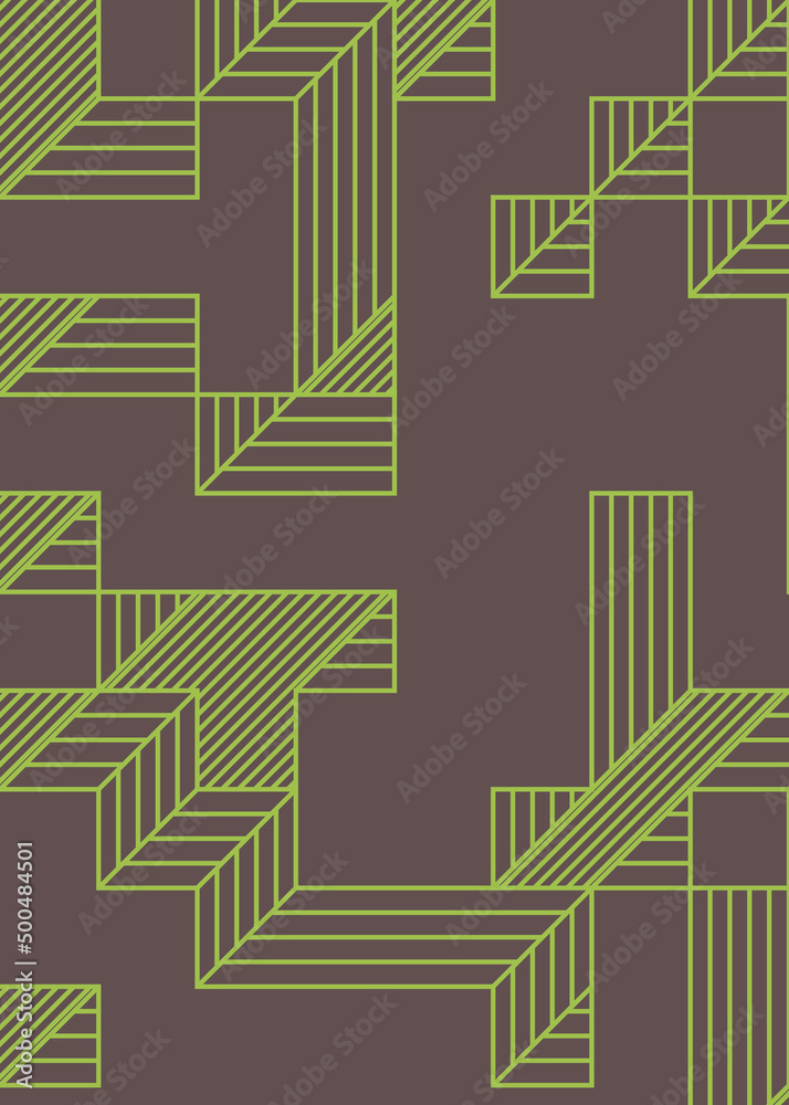 Implementation of Edward Zajec’s “Il Cubo” from 1971. Essentially a Truchet tile set of 8 tiles and rules for placement art illustration Implementation of Edward Zajec’s “Il Cubo” from 1971. Essentially a Truchet tile set of 8 tiles and rules for placement art illustration