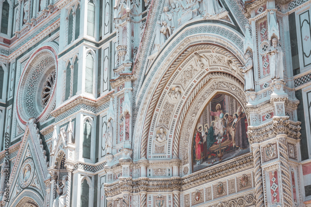 Cathedral Santa Maria del Fiore, Florence, Italy - 09.07.2021