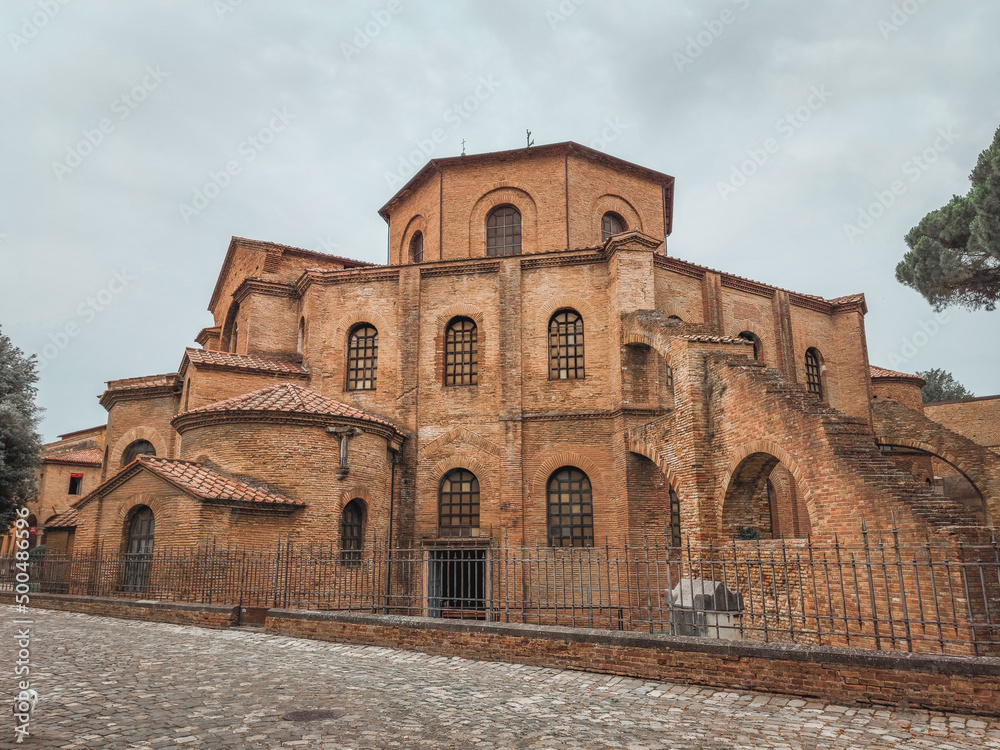 Basilica di San Vitale, Ravenna, Italy - 13.07.2021