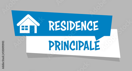 Logo résidence principale.